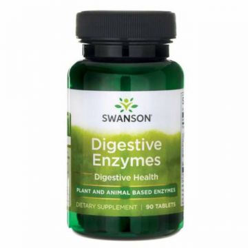 Enzime Digestive, 90tbs - Swanson