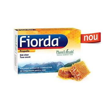 Fiorda cu propolis, 30cpr - Plantextrakt