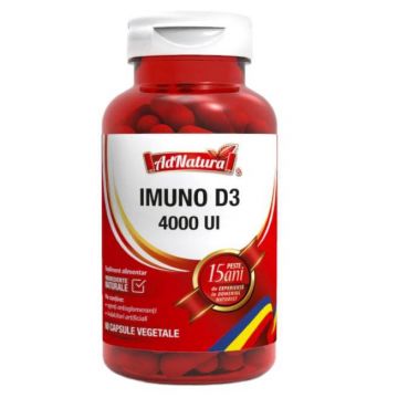 Imuno D3, 4000ui, 60cps - Adnatura