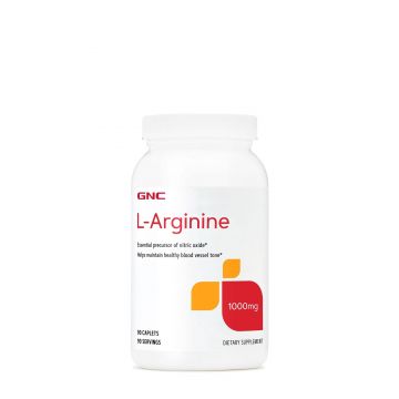 L-arginine, 1000mg, 90cps - GNC
