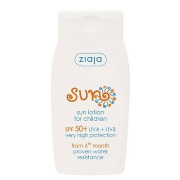 Lotiune protectie solara pentru copii SPF50, 125ml - Ziaja