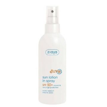 Lotiune spray rezistenta la apa SPF50, 170ml - Ziaja