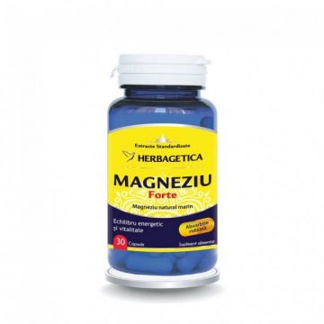 MAGNEZIU FORTE 30CPS, 60CPS SI 120CPS - Herbagetica 120 capsule