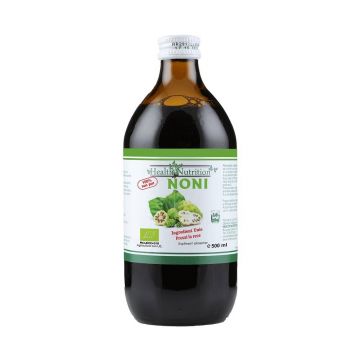 Noni suc 100% pur, eco-bio, 500ml - Health Nutrition
