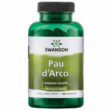 Pau d’Arco, 500mg, 100cps - Swanson