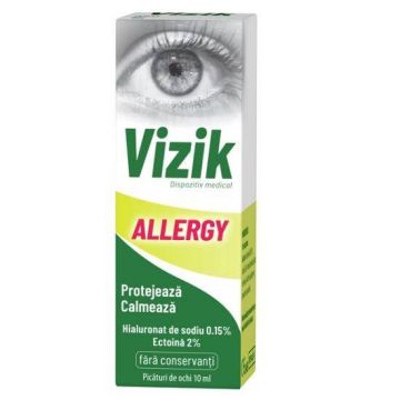 Picaturi pentru ochi Vizik Allergy, 10ml - ZDROVIT