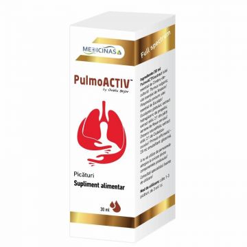 PulmoACTIV picaturi, 30ml - Medicinas