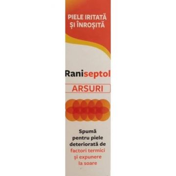 Raniseptol arsuri spuma spray, 150ml - Zdrovit