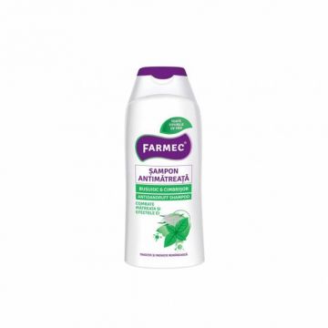 Sampon antimatreata cu busuioc si cimbrisor, 200ml - Farmec Sampon antimatreata cu busuioc si cimbrisor, 200ml - Farmec