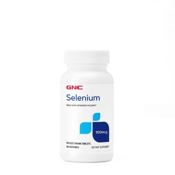 Seleniu, 100mcg, 100tbs - GNC