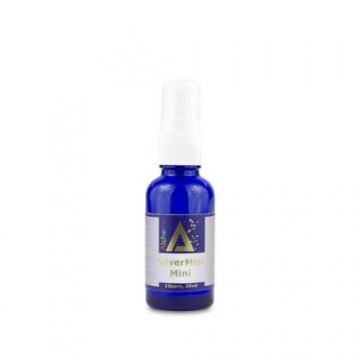 Silver Mist Mini, pulverizator spray cu argint coloidal 10ppm, Alchemy, 30ml - AGHORAS