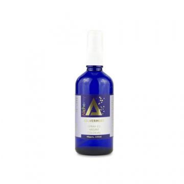 Silver Mist, pulverizator spray cu argint coloidal 40ppm, Alchemy, 100ml - AGHORAS