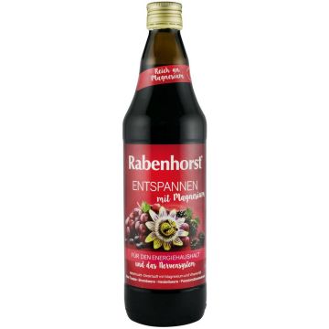 Suc de fructe relaxare cu magneziu, 750ml - Rabenhorst