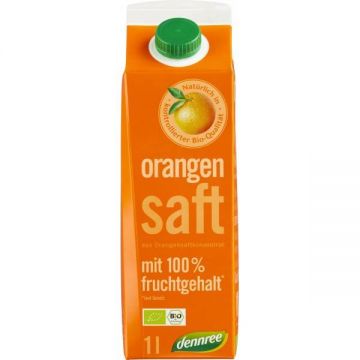 Suc de portocale din concentrat, eco-bio, 1l - Dennree