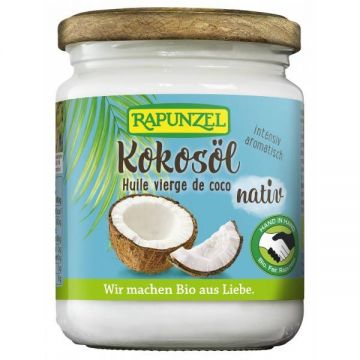 Ulei de cocos virgin, eco-bio, 200g - Rapunzel