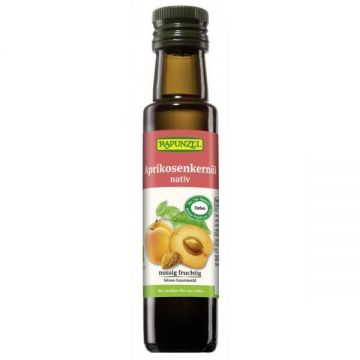 Ulei din samburi de caise virgin, eco-bio, 100ml - Rapunzel
