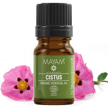 Ulei esential de Ciste Ladanifere, eco-bio, 5ml - Mayam