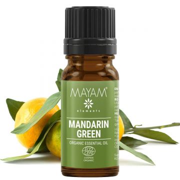Ulei esential de Mandarina verde, eco-bio, 10ml - Mayam