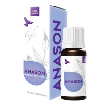 Ulei esential integral Anason, 10ml - Life Bio