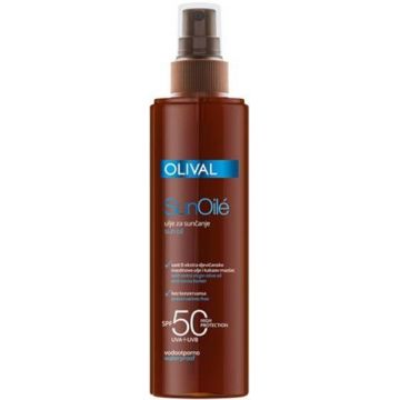 Ulei pentru protectie solara SPF50 UVA si UVB, 200ml - OLIVAL Professional