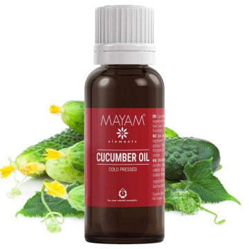 Ulei virgin de Castravete, 25ml - Mayam Ulei virgin de Castravete, 25ml - Mayam