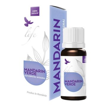 Ulei volatil de Mandarin Verde, 10ml - Life Bio