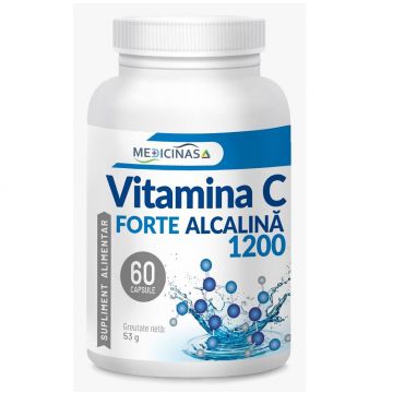 Vitamina C Forte alcalina, 60cps - Medicinas