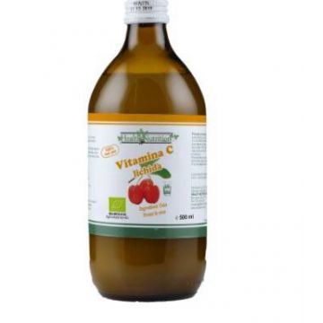 Vitamina C lichida suc 100% pur, eco-bio, 500ml - Health Nutrition