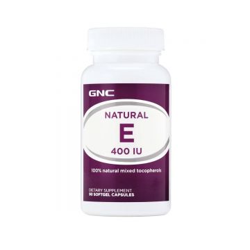 Vitamina E naturala, 400ui, 90cps - GNC