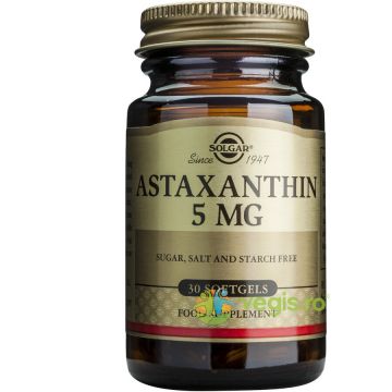 Astaxanthin 5mg (Astaxantina) 30cps Moi