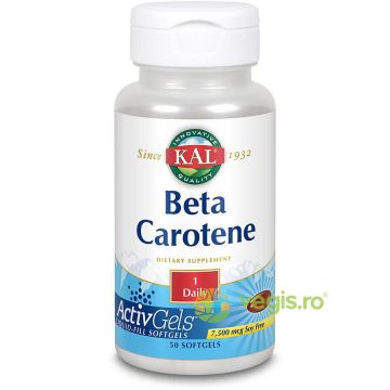 Beta Carotene (Beta Caroten) 7500ui 50cps Secom,