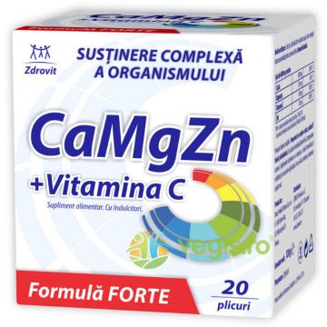 Ca+Mg+Zn+Vit C Forte 20dz