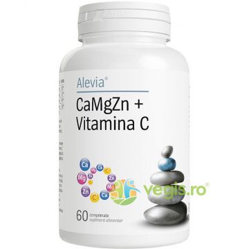 Ca Mg Zn + Vitamina C 60cpr