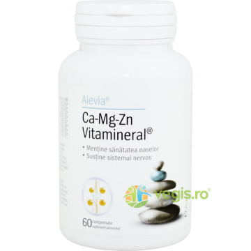 Ca-Mg-Zn Vitamineral 60cpr