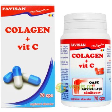 Colagen si Vitamina C 70cps