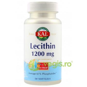 Lecithin (Lecitina) 1200mg 50cps Secom,