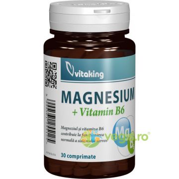 Magneziu cu Vitamina B6 30cps