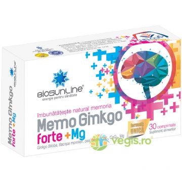 Memo Ginkgo Forte+Mg 30cpr