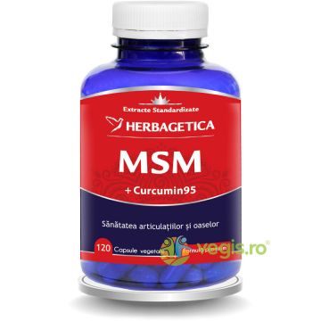 MSM + Curcumin 95 120cps