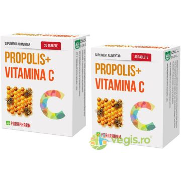 Pachet Propolis + Vitamina C 30tb+30tb