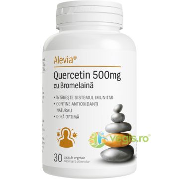 Quercetin 500mg cu Bromelaina 30cpr