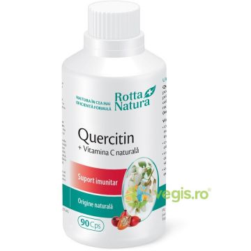 Quercitin cu Vitamina C Naturala 90cps