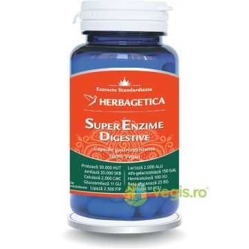 Super Enzime Digestive 10cps