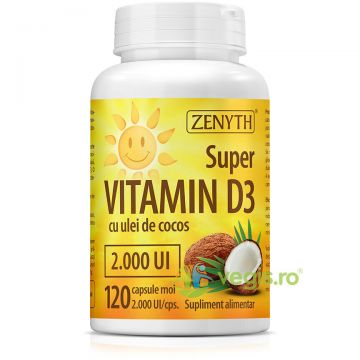 Super Vitamina D3 2000ui 120cps