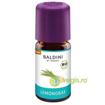 Ulei Esential de Lemongrass pentru Uz Intern Ecologic/Bio 5ml