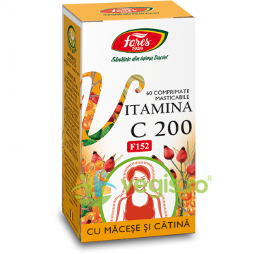 Vitamina C 200mg (F152) 60cpr