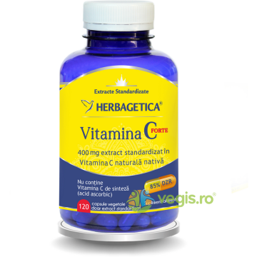Vitamina C Forte 400mg 120cps