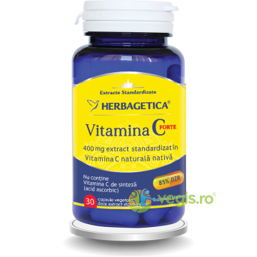 Vitamina C Forte 400mg 30cps