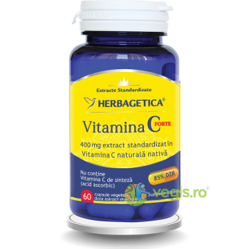 Vitamina C Forte 400mg 60cps