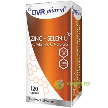 Zinc Seleniu Cu Vitamina C Naturala 120cps